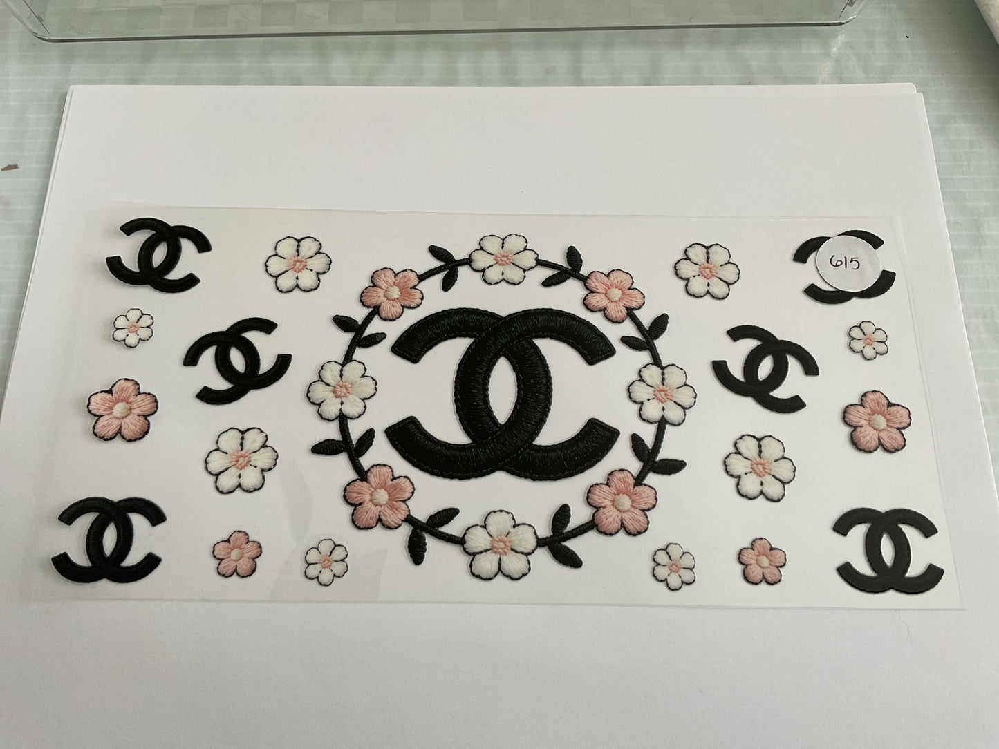 #615 - UV DTF Tumbler Wrap