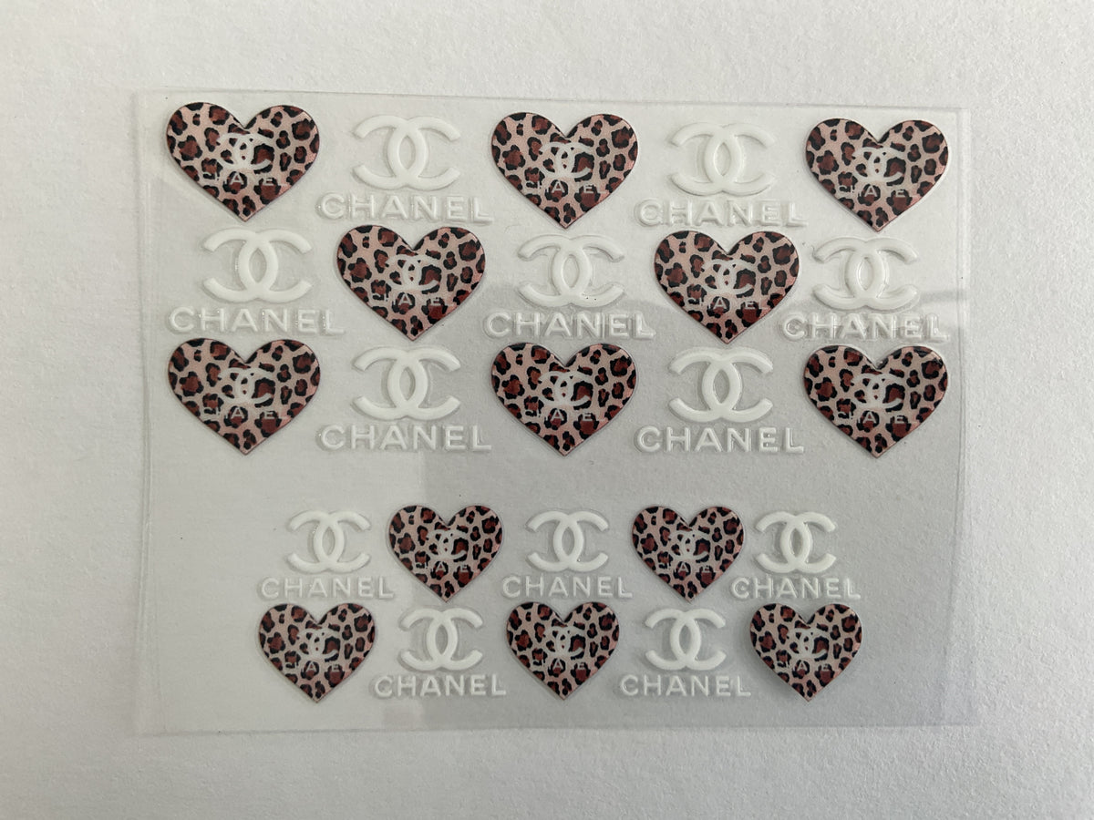 CC Leopard Hearts - Tumbler Keychain Wrap