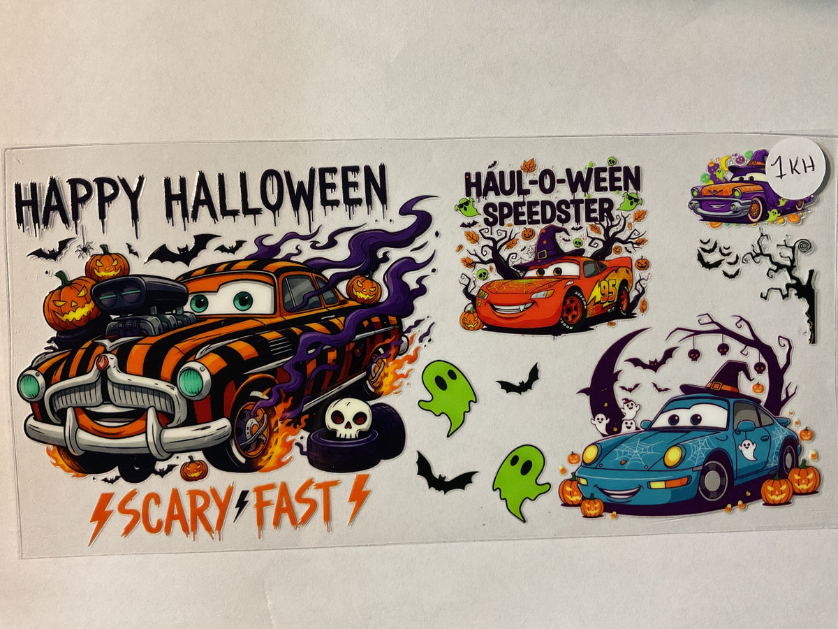 1KH - Cars Halloween - UV DTF