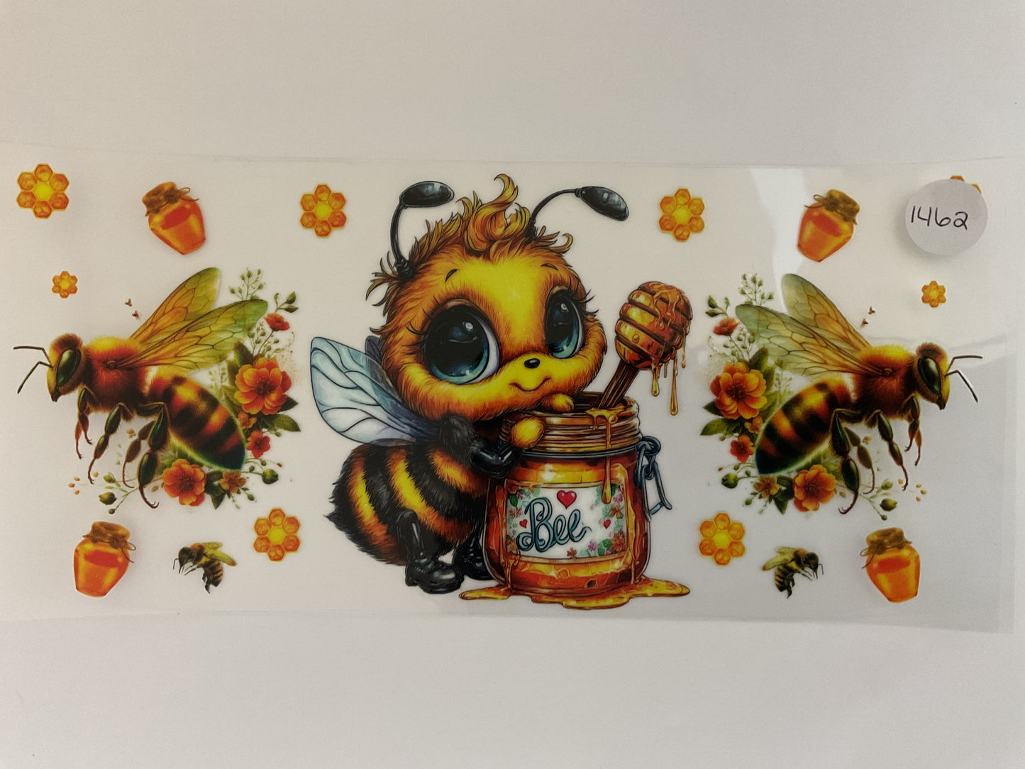 #1462 - Honey Bee - UV DTF