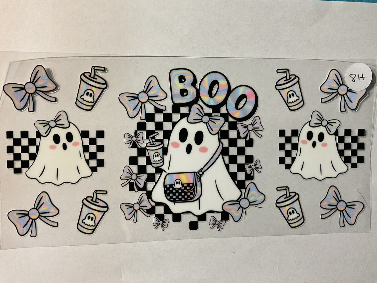 8H - Cute Ghost - UV DTF