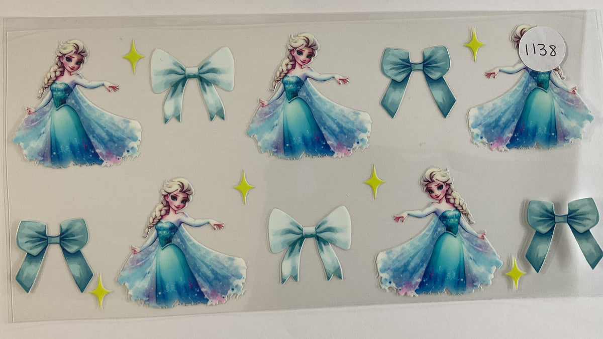 Princess - UV DTF Tumbler Wrap