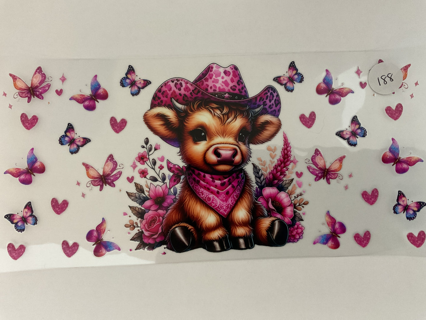 #188 - Cow - UV DTF