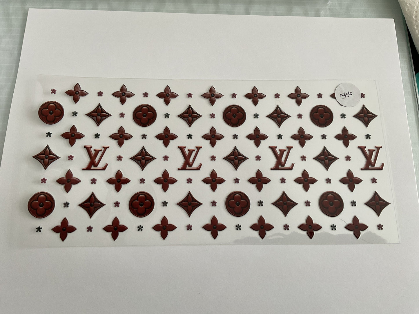 #586 - UV DTF Tumbler Wrap