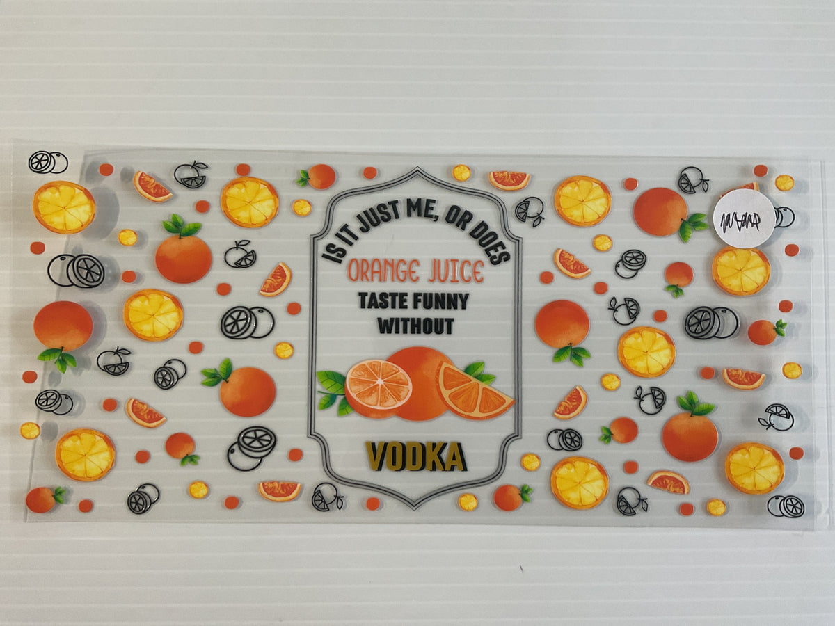 Is It Just Me or Does Orange Juice Taste Funny without Vodka
