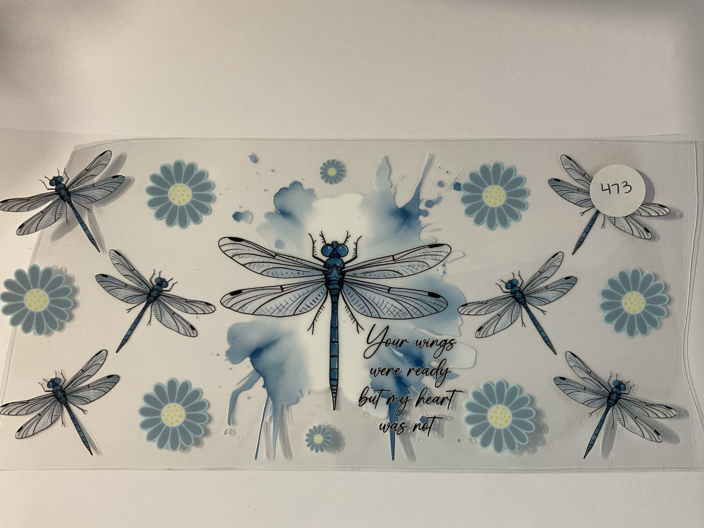 #473 - UV DTF Tumbler Wrap