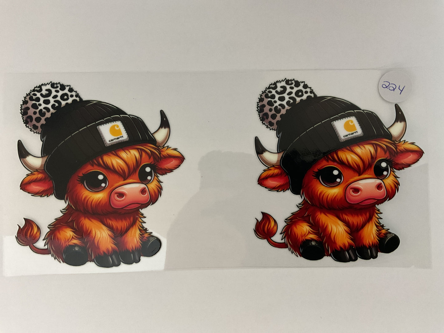 #224 - Cow - UV DTF