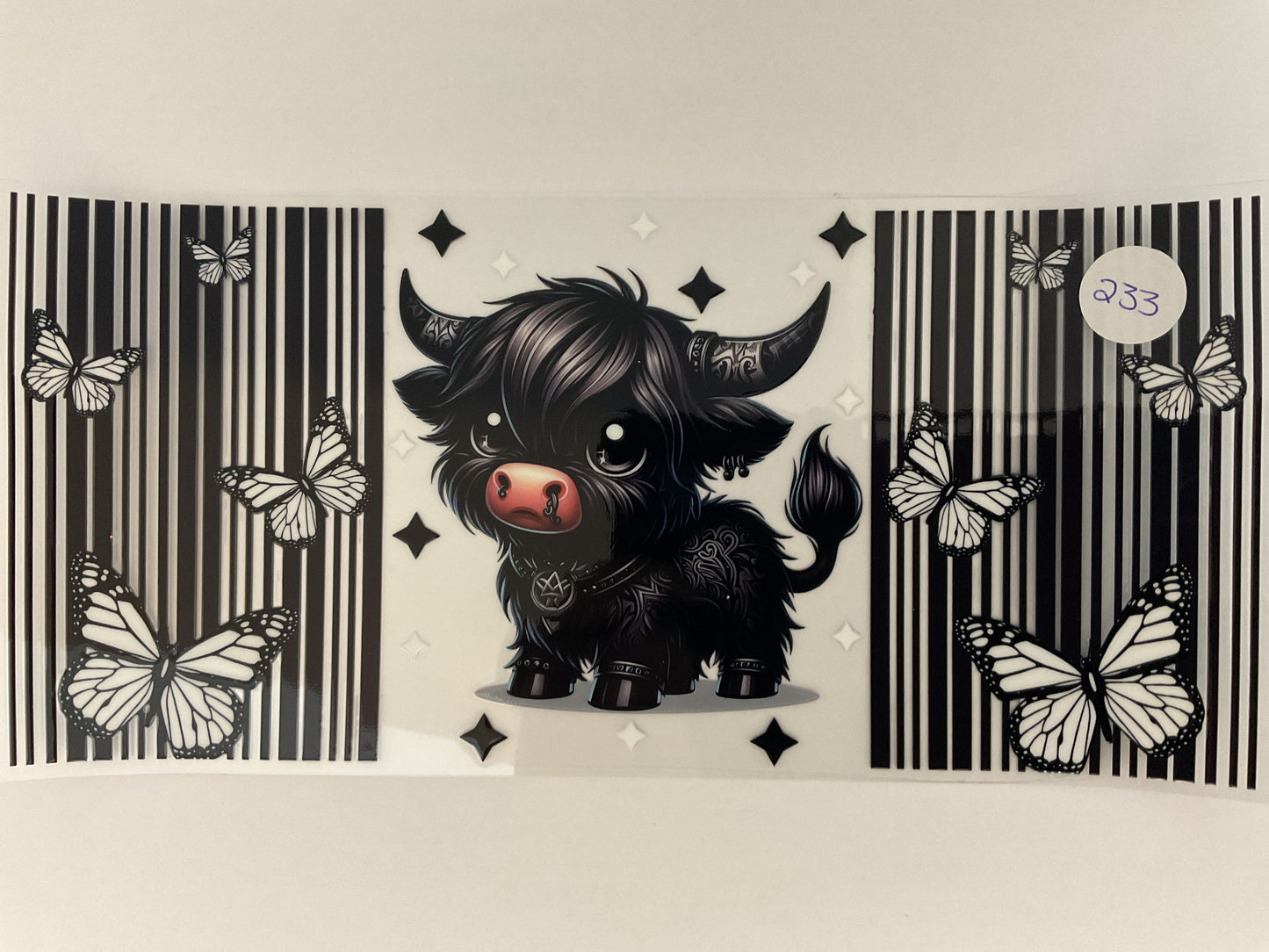 #233 - Cow - UV DTF