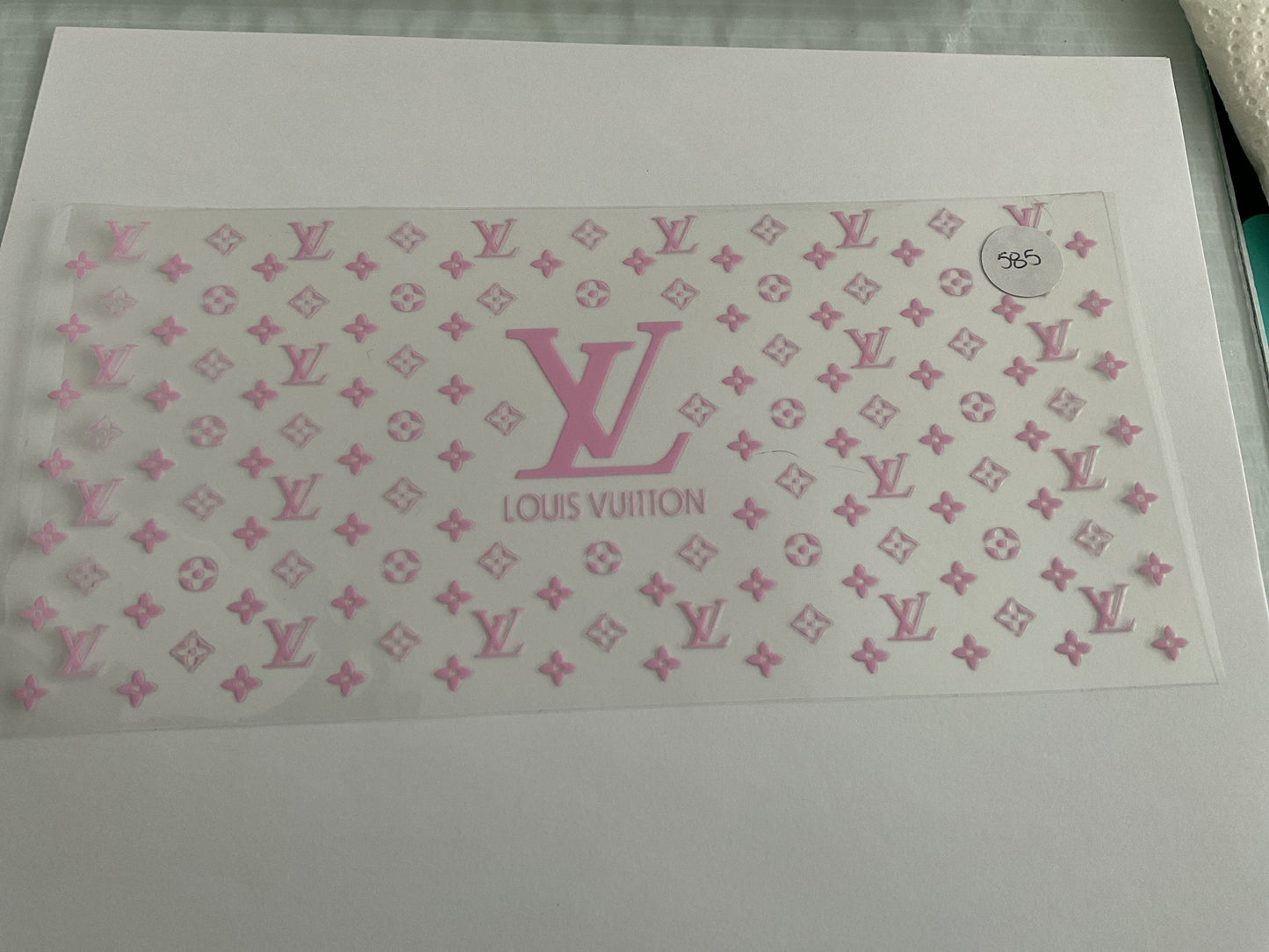 #585 - UV DTF Tumbler Wrap
