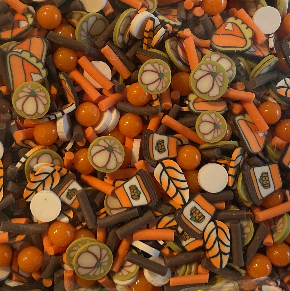 Fall Coffee Mix - Clay Shapes