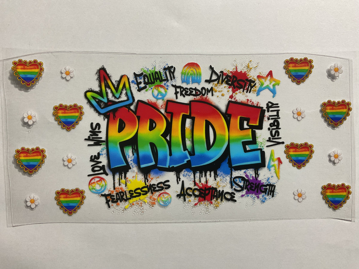 Pride Rainbow - UV DTF