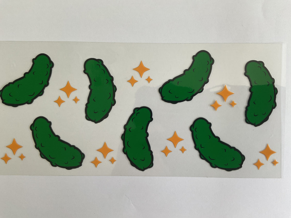 Pickles - UV DTF Tumbler Wrap