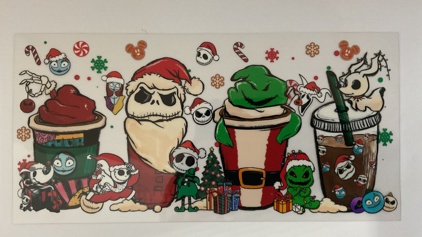 #2 Christmas - UV DTF Tumbler Wrap