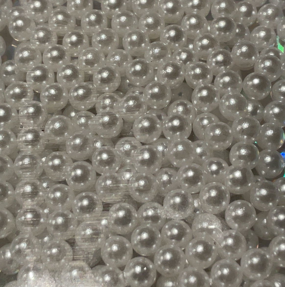 3mm Pearls - Glitter Shapes