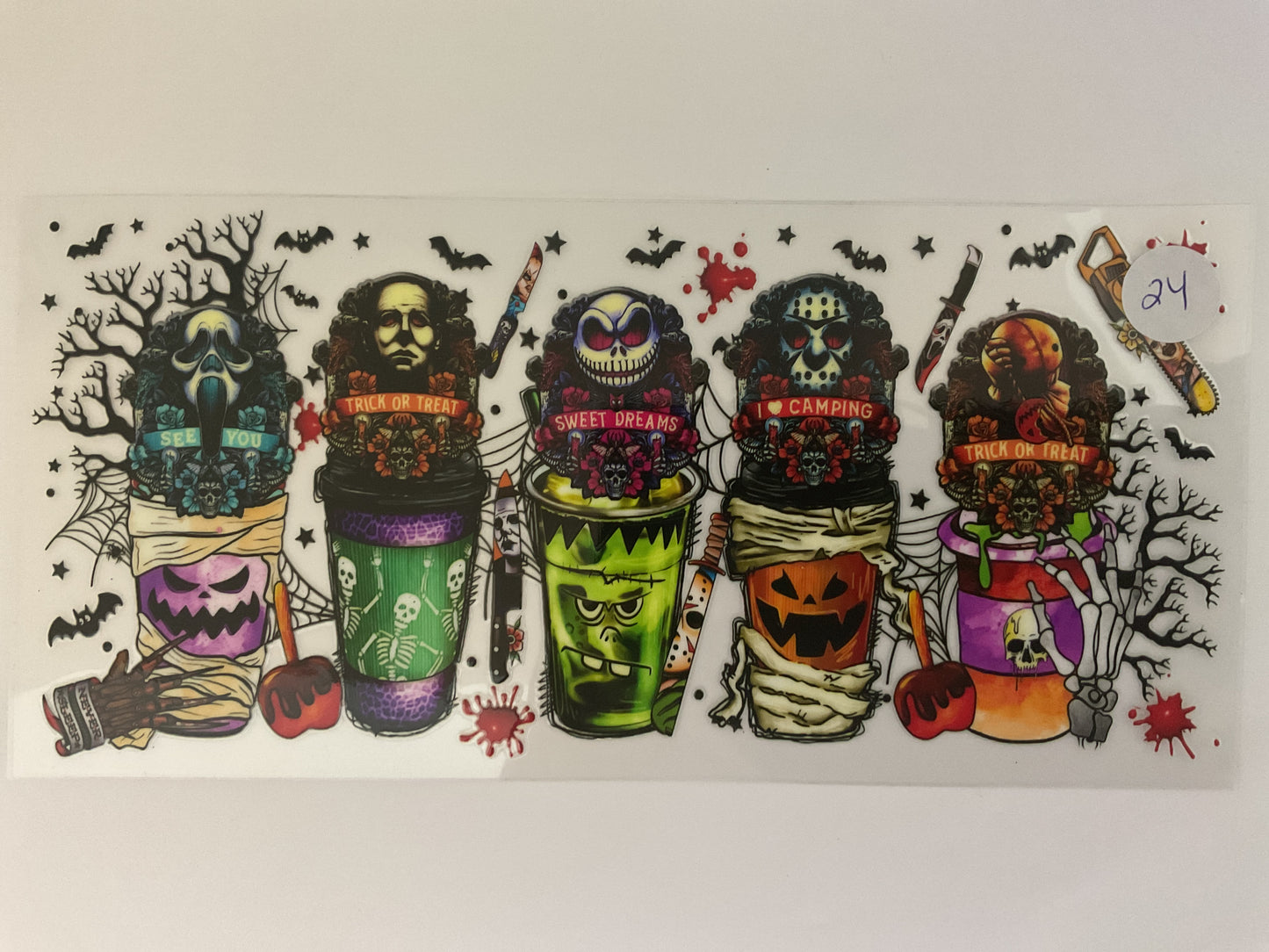 #24H - Scary Guy Drinks - UV DTF