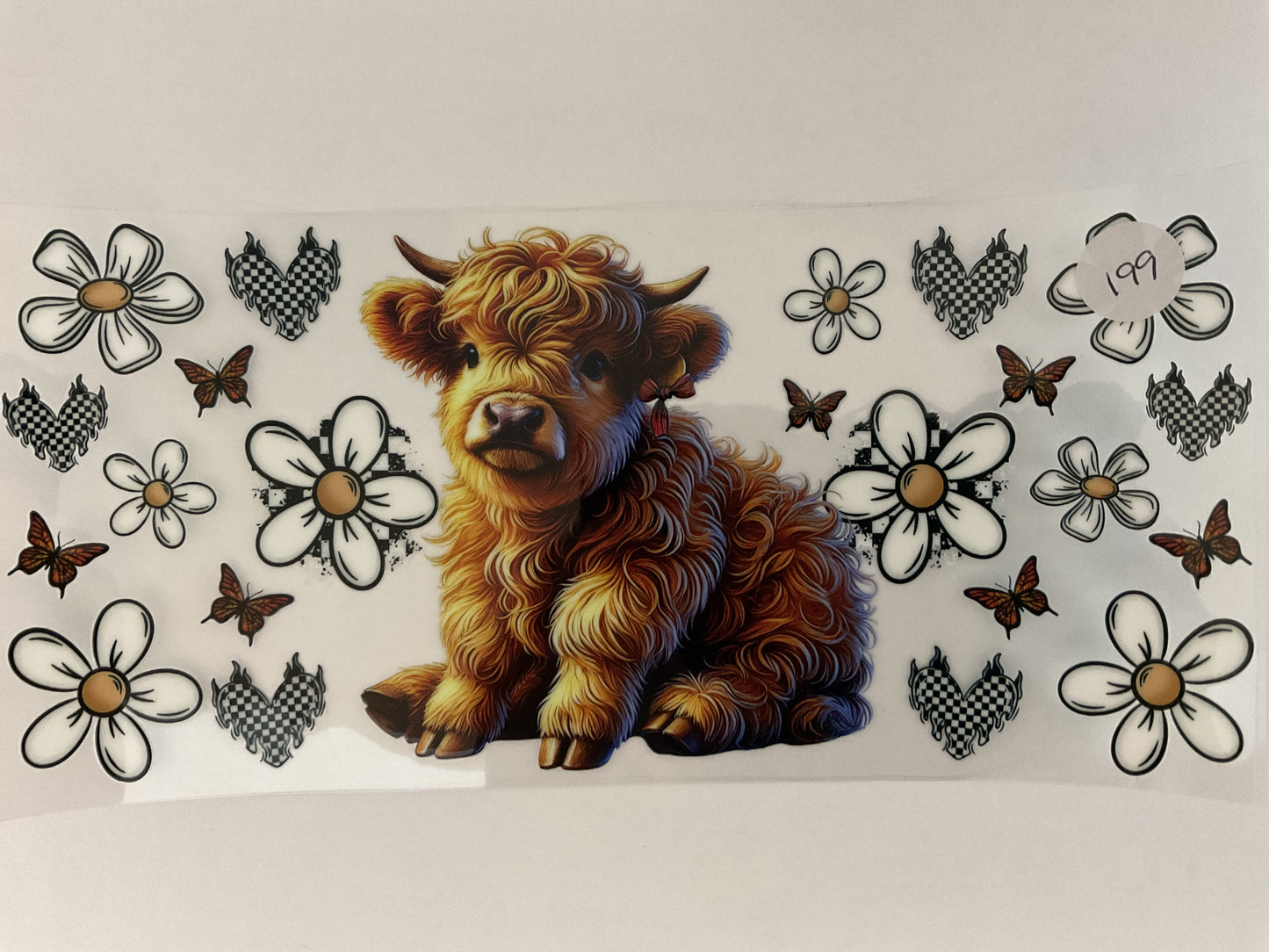 #199 - Cow - UV DTF