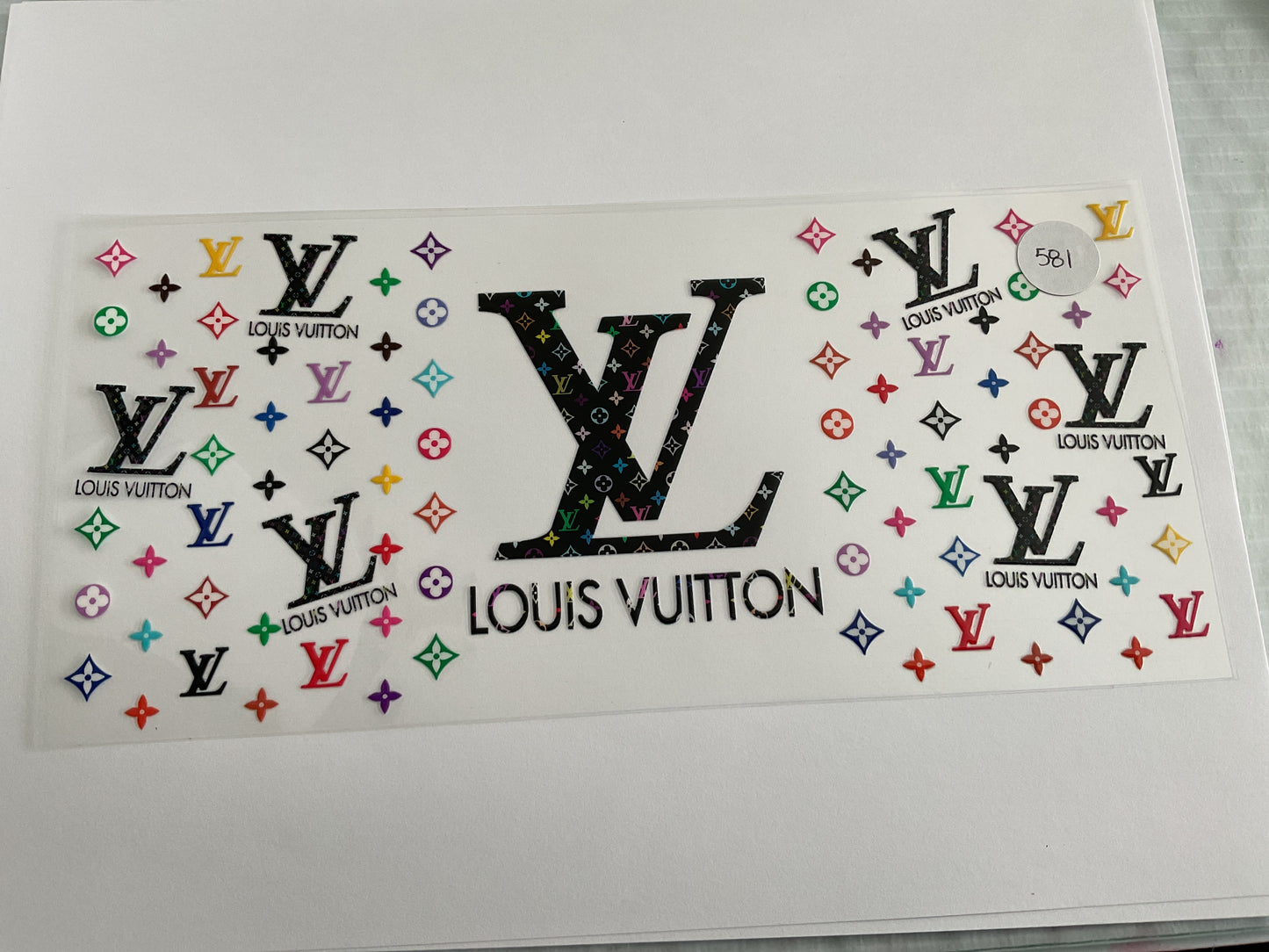 #581 - UV DTF Tumbler Wrap