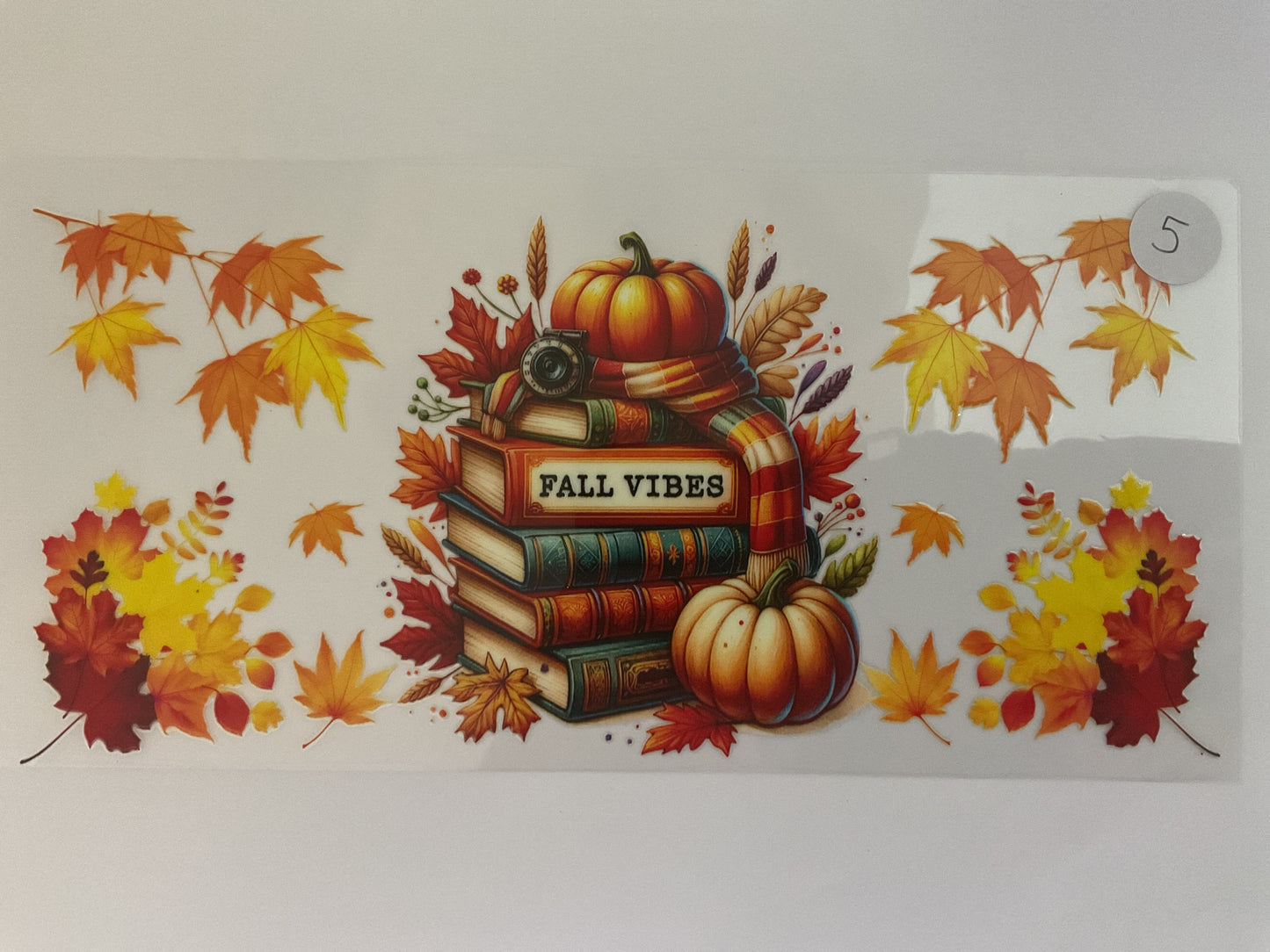 #5H - Fall Vibes - UV DTF