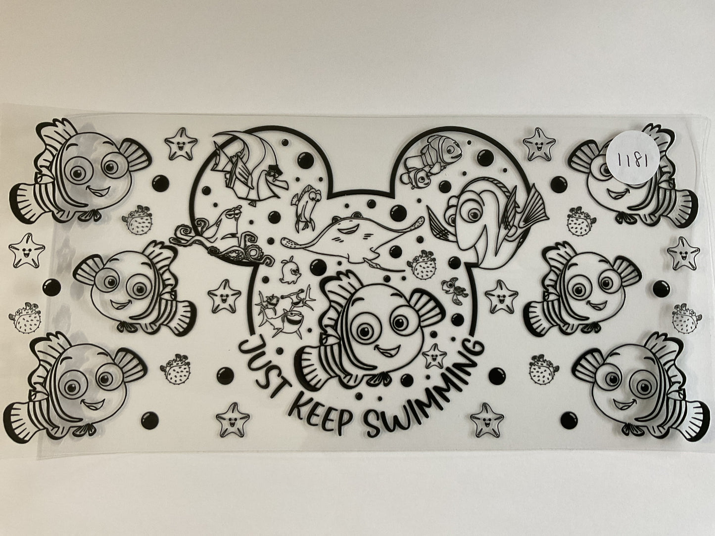 #1181 - KID’S UV DTF Tumbler Wrap