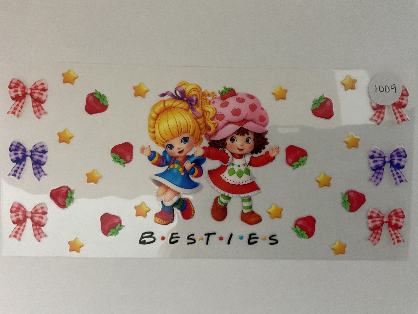 #1009 - 80’s Girl Besties - UV DTF