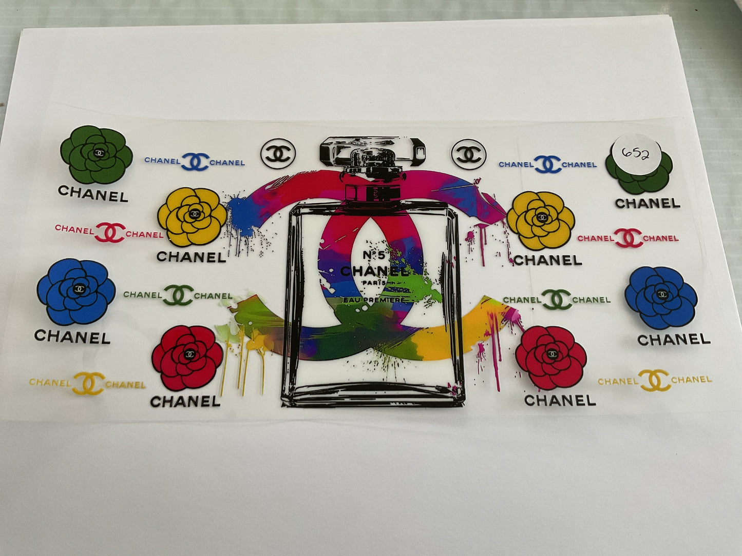#652 - UV DTF Tumbler Wrap