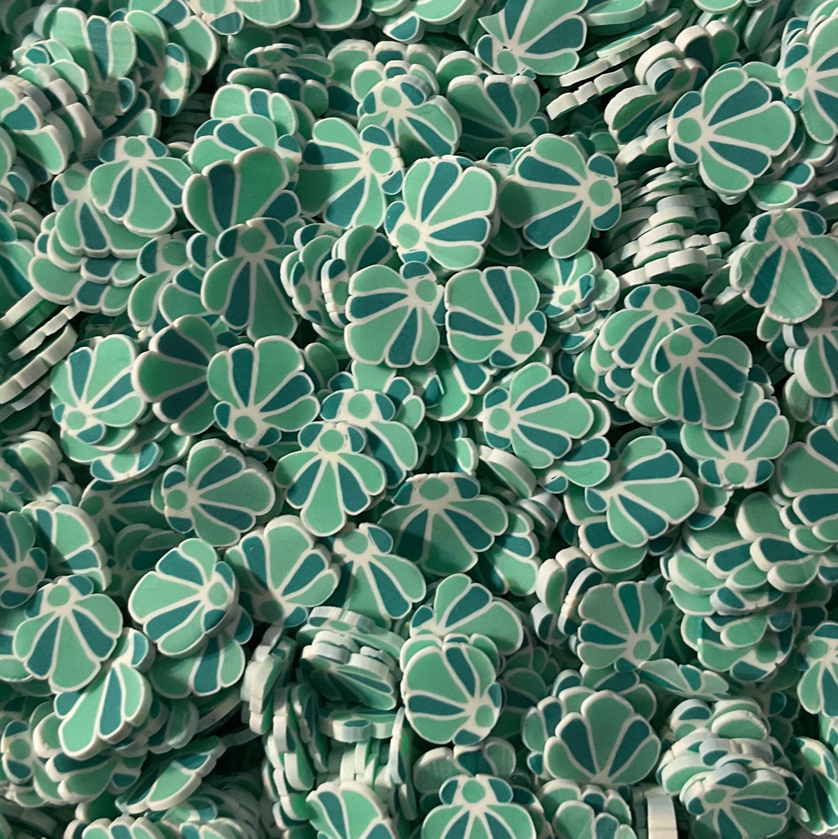 Shells Teal - Clay Shapes