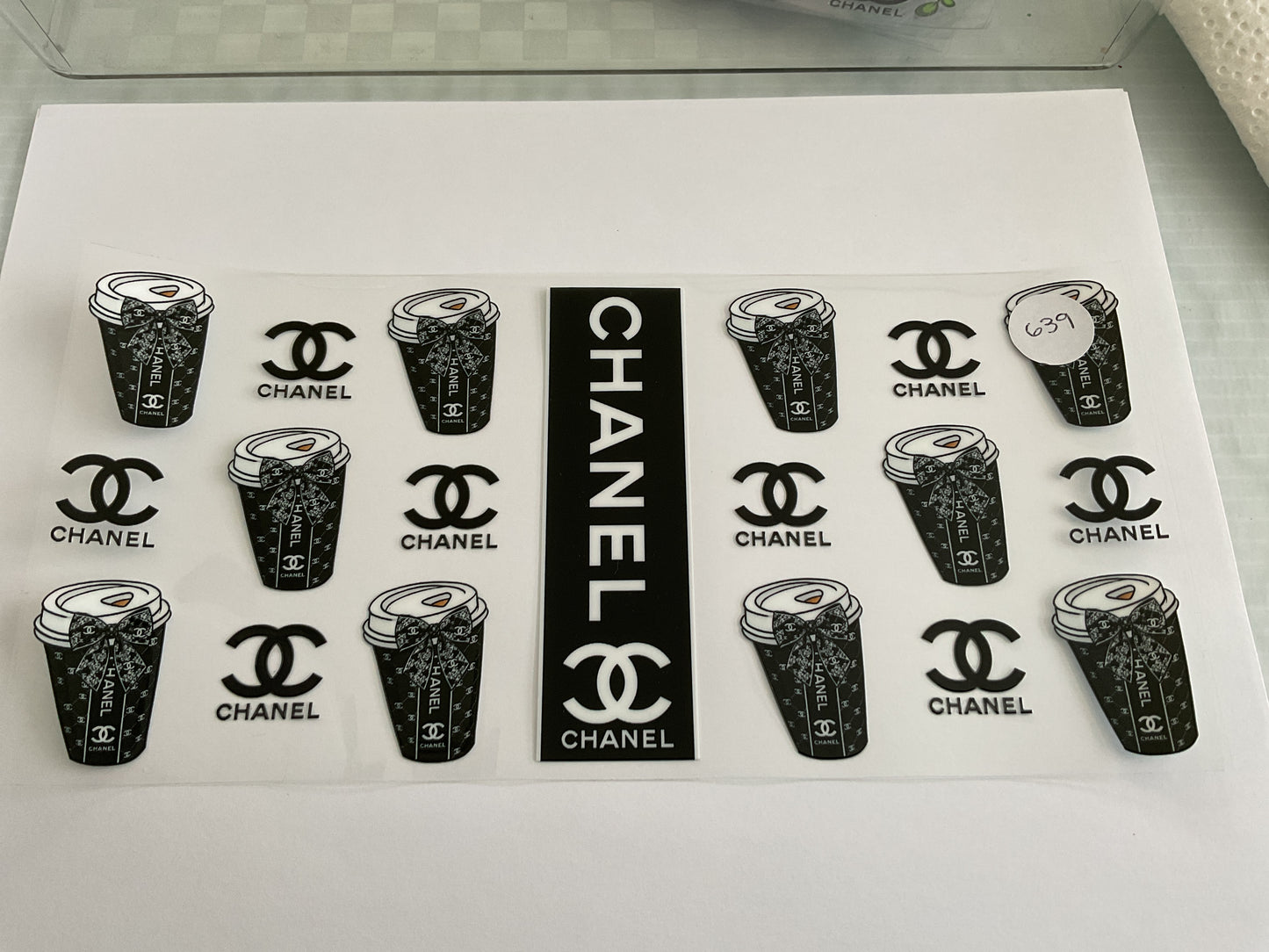 #639 - UV DTF Tumbler Wrap