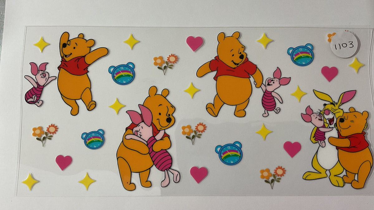 #1103 - Honey Bear - UV DTF