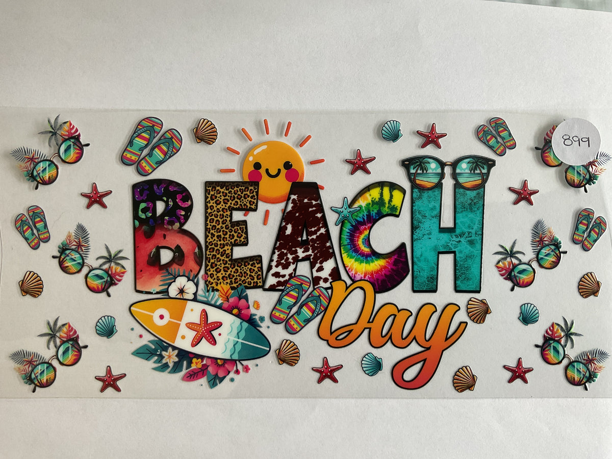 #899 - Beach Day - UV DTF