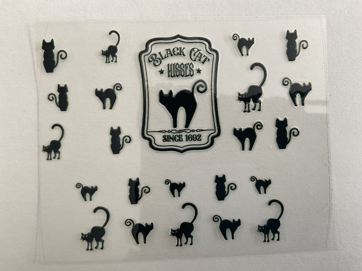 Halloween Black Cats - Tumbler Keychain Wrap
