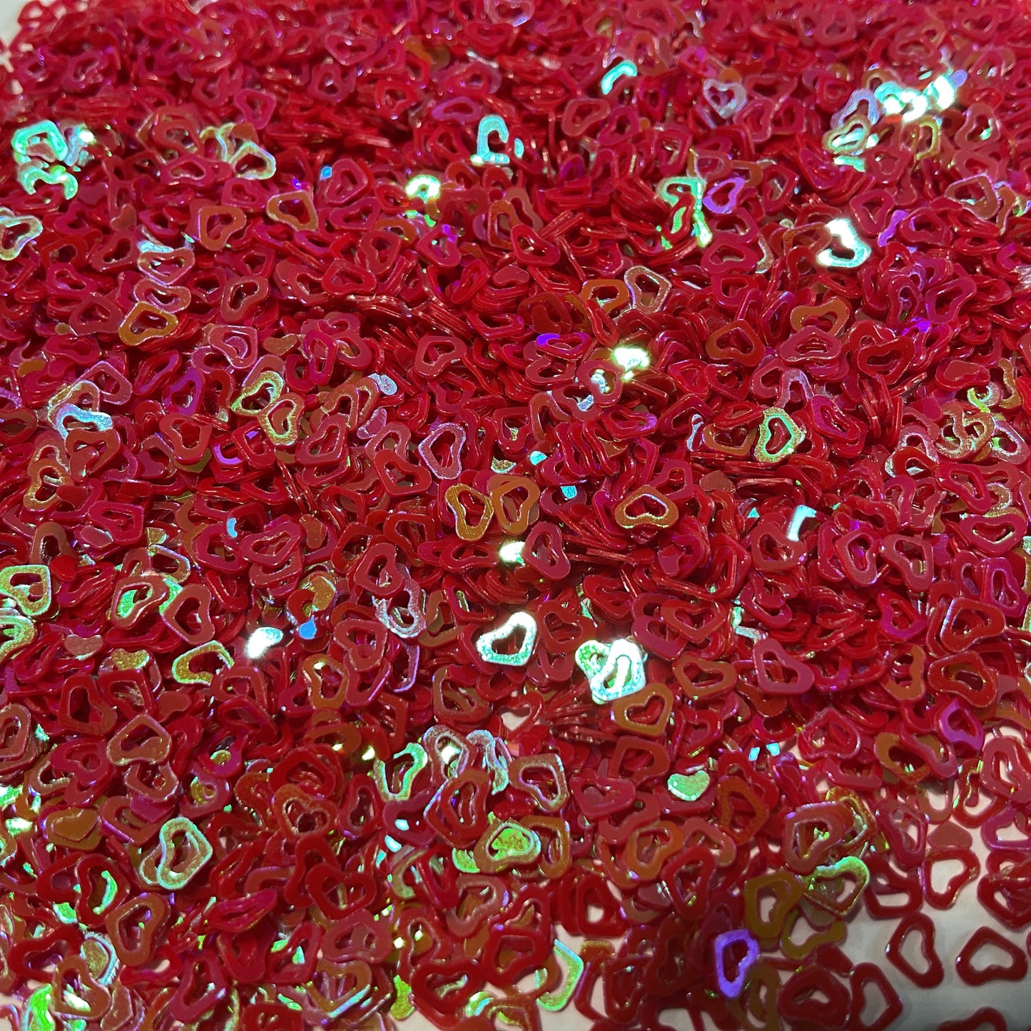 glitter shapes for custom snow globe tumbler making