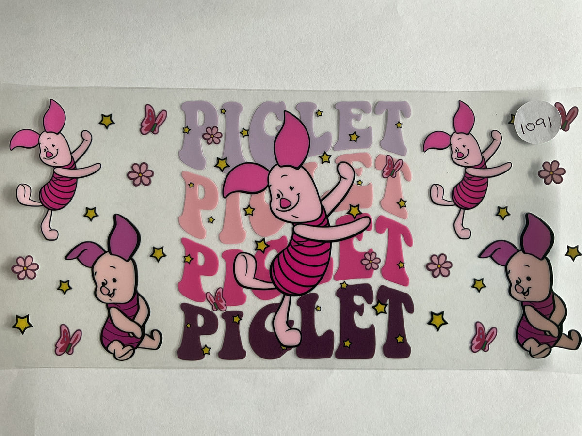 #1091 - Piglet - UV DTF