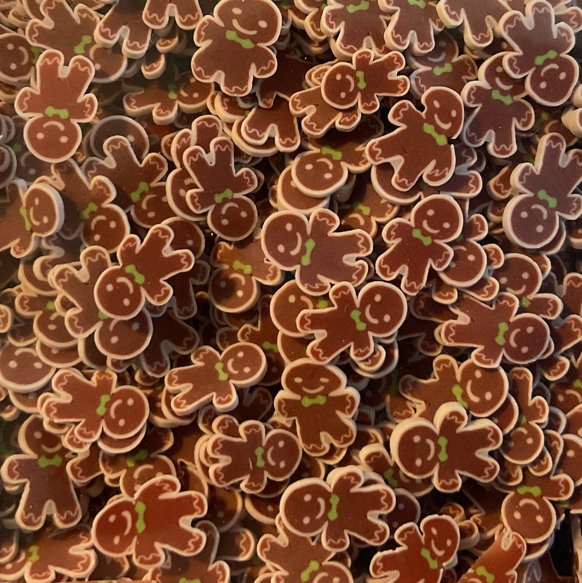 Christmas Gingerbread Boy - Clay Shapes