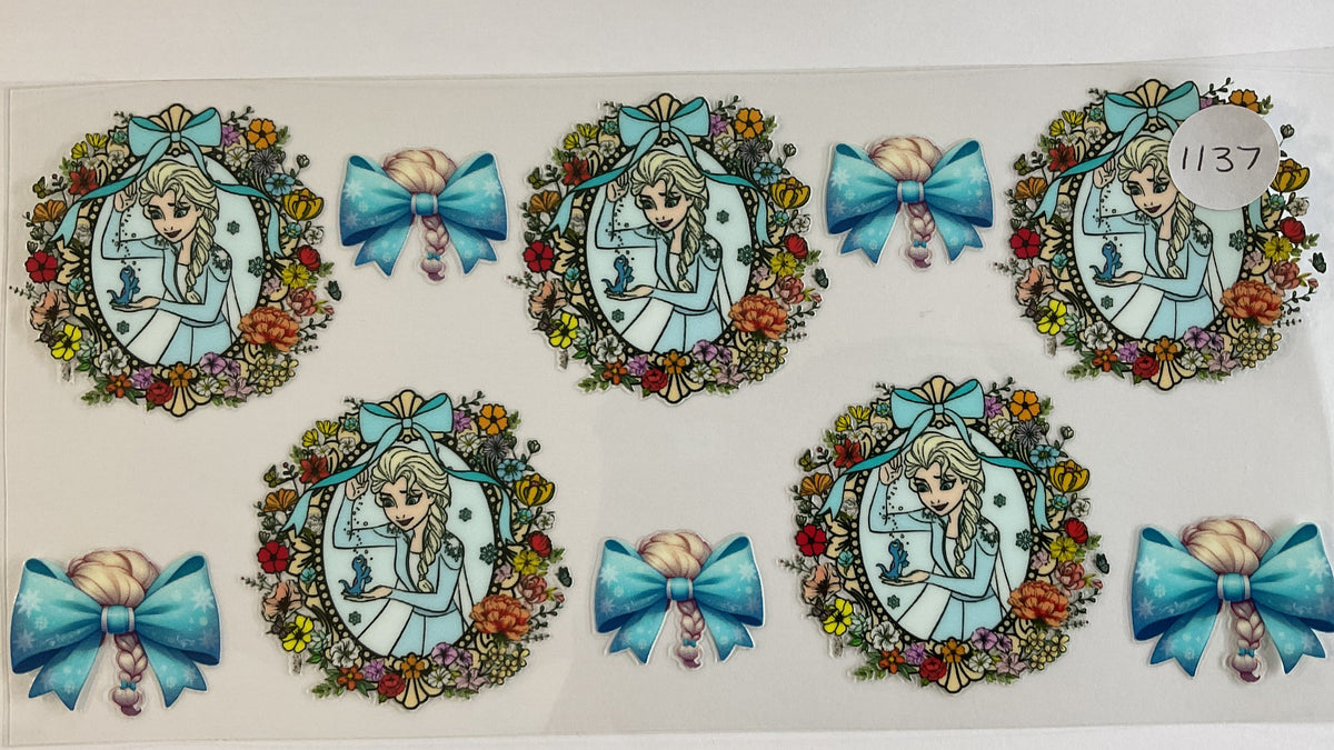 Princess - UV DTF Tumbler Wrap