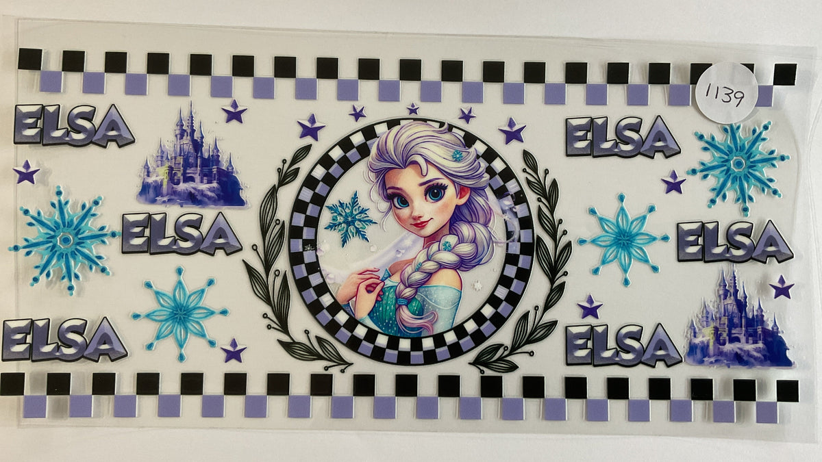 Princess - UV DTF Tumbler Wrap