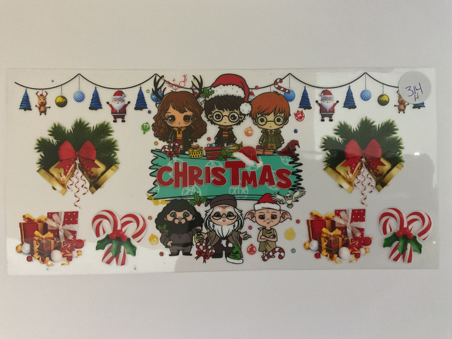 #314H - HP Christmas - UV DTF