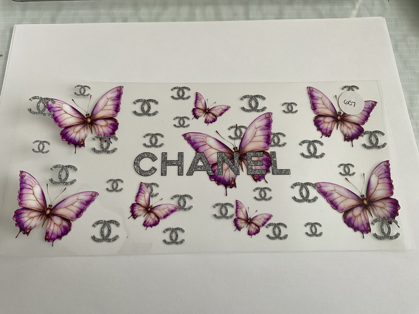 #607 - UV DTF Tumbler Wrap