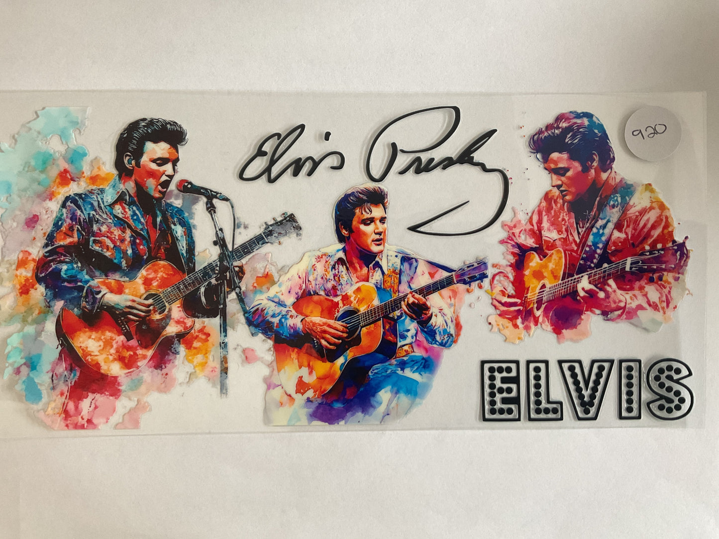 #920 - Elvis - UV DTF