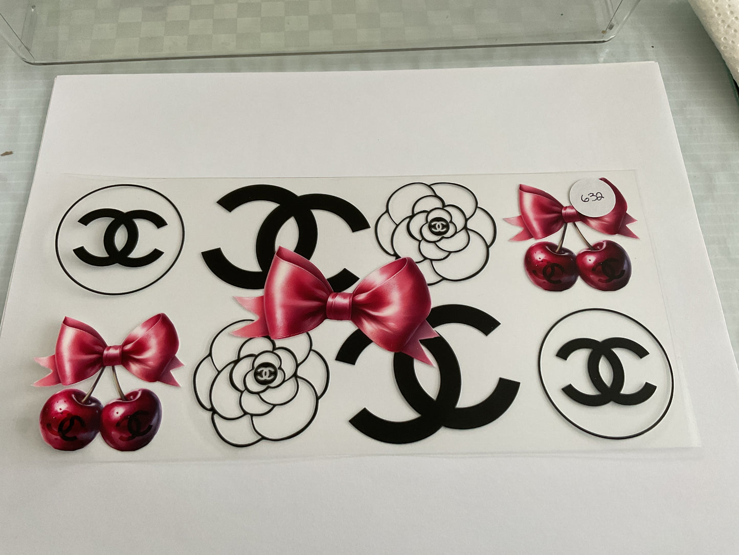 #632 - UV DTF Tumbler Wrap