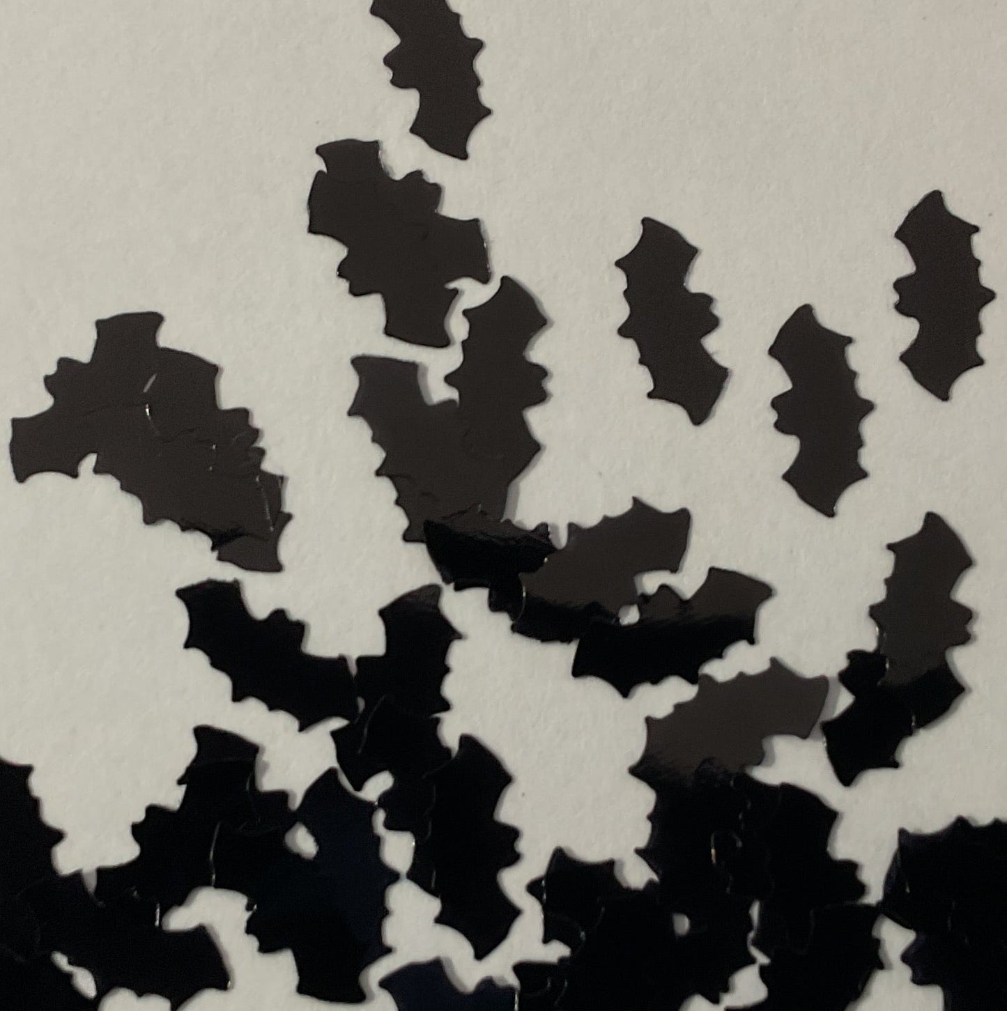 Black Bats - Glitter Shapes