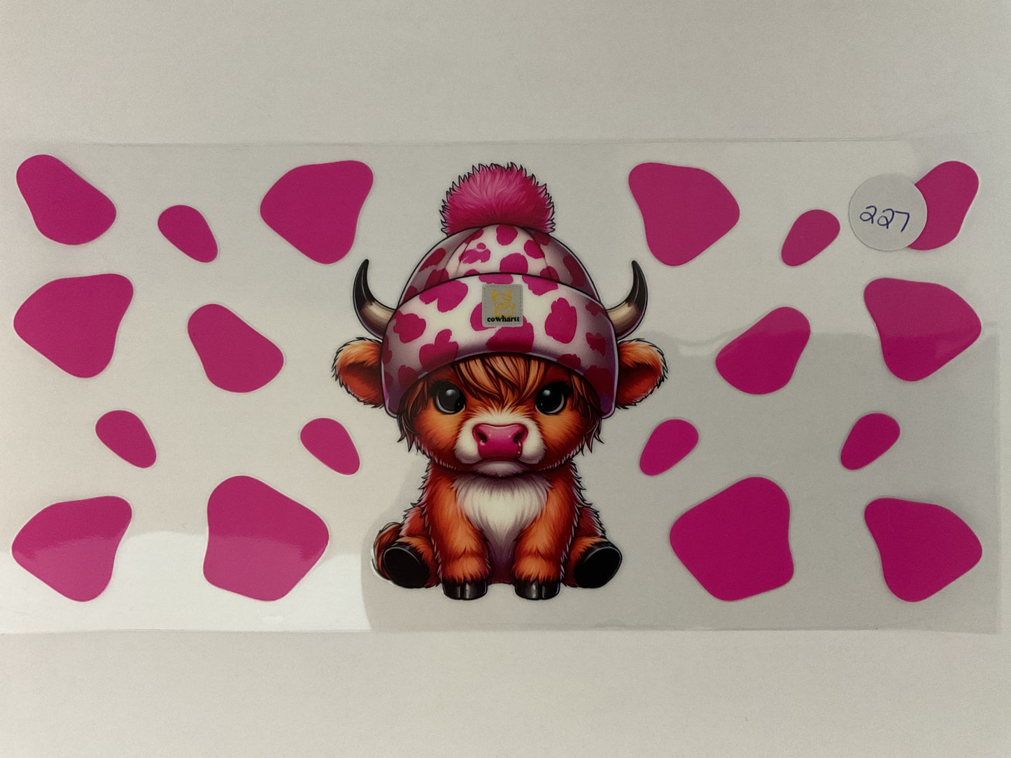 #227 - Cow - UV DTF