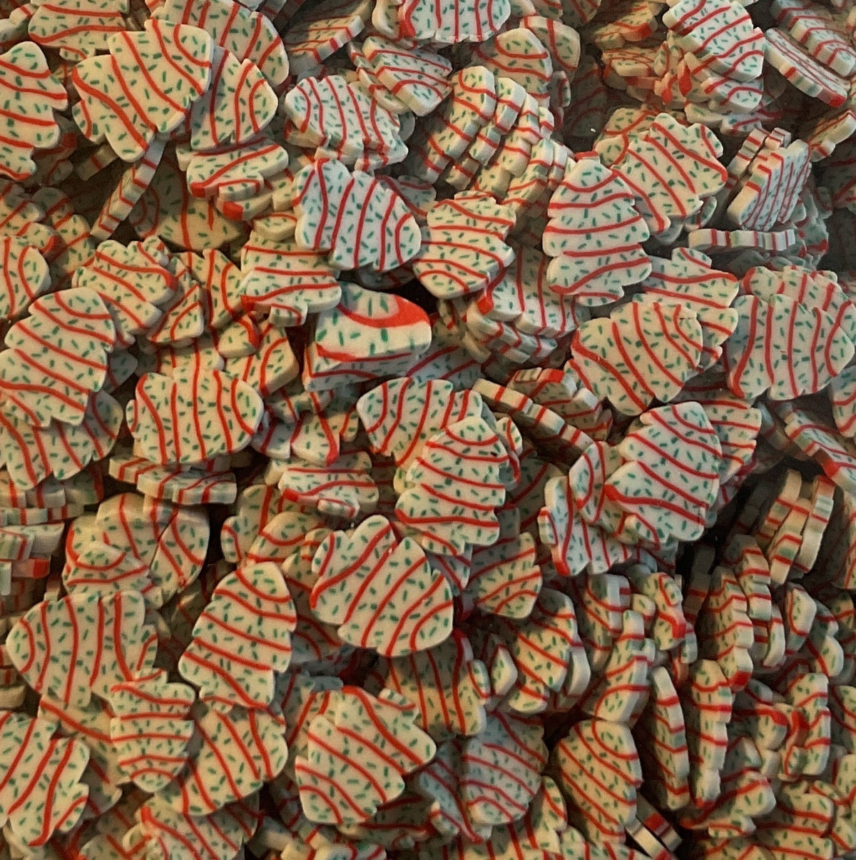 Christmas Tree Cakes - Clay Shapes