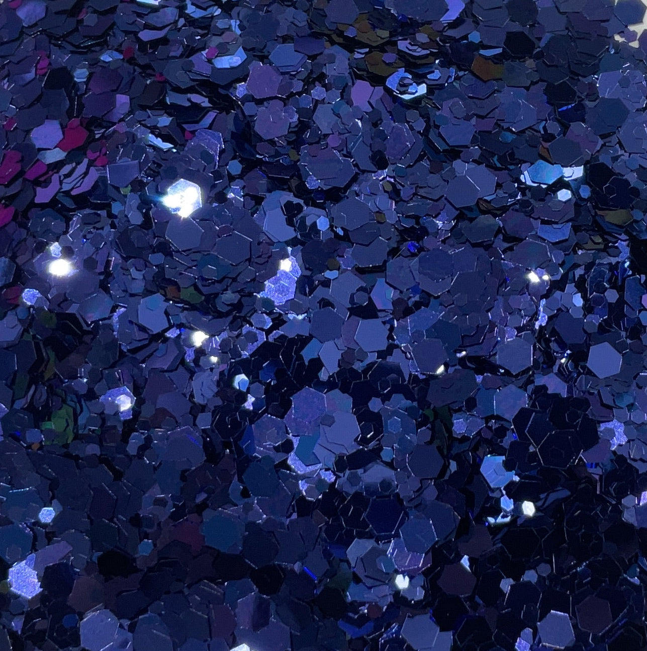 BLUE JEANS 50g Bottle Chunky Glitter