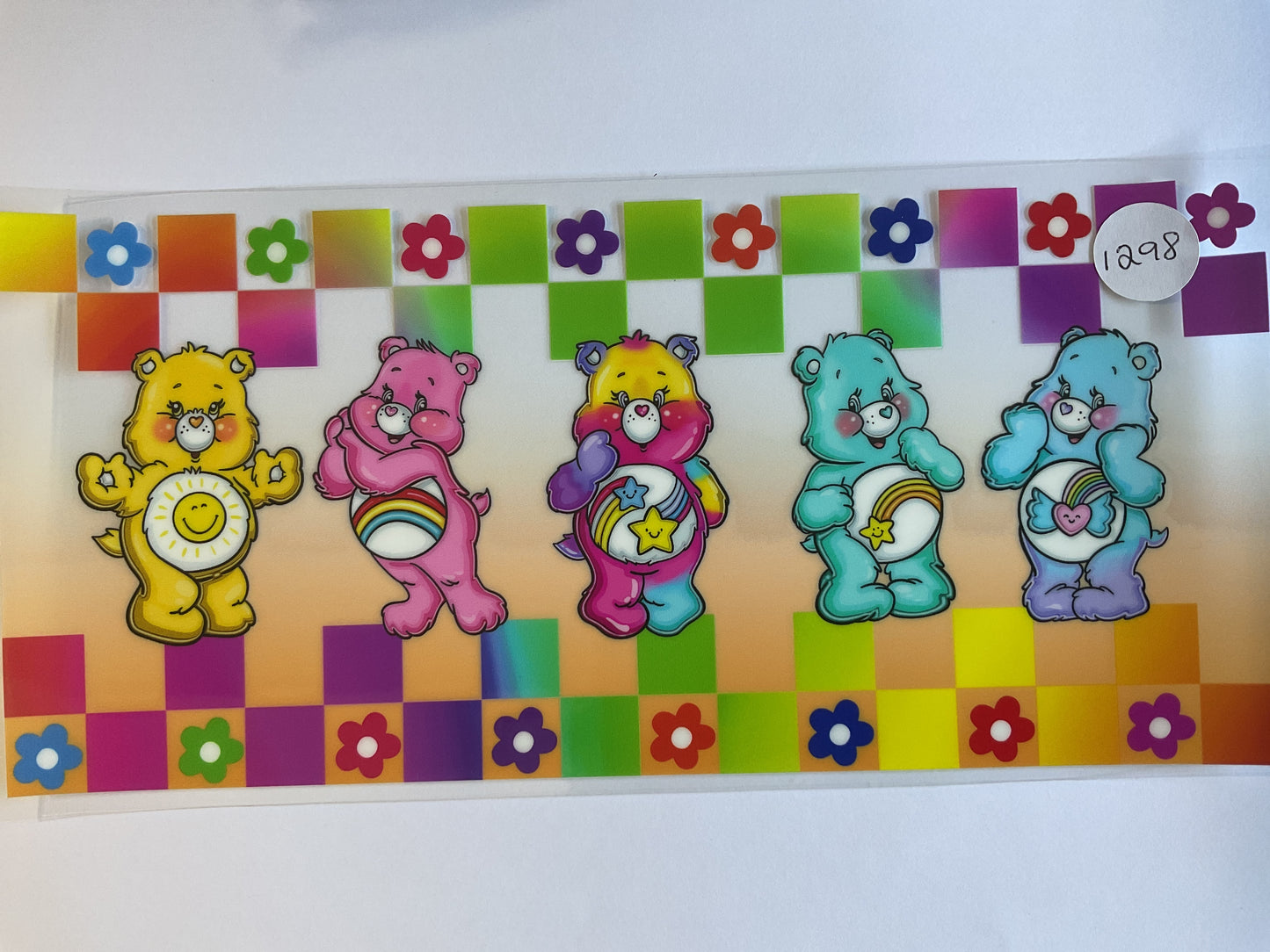 #1298 - KID’S UV DTF Tumbler Wrap