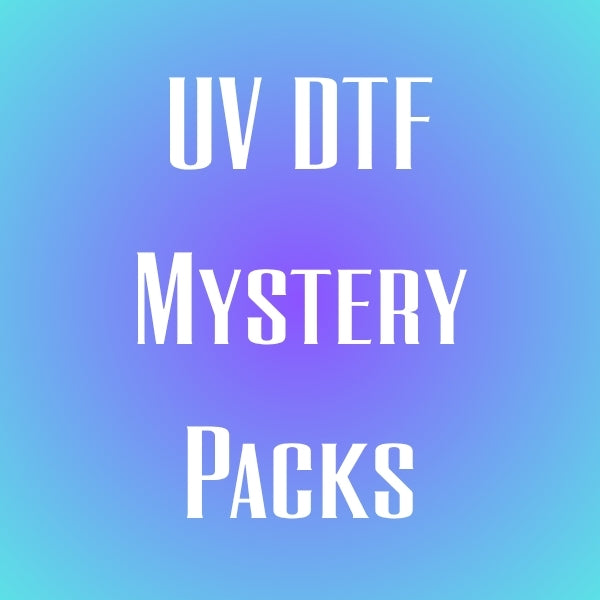 UV DTF TRANSFER MYSTERY PACKS