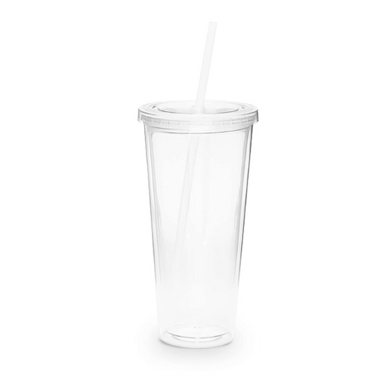 24oz Custom Acrylic Snow Globe Tumbler