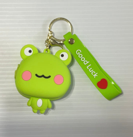 Silicone Coin Purse Keychain
