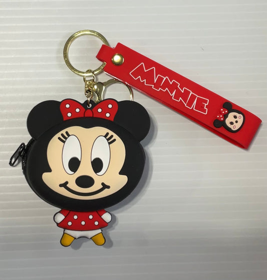 Silicone Coin Purse Keychain