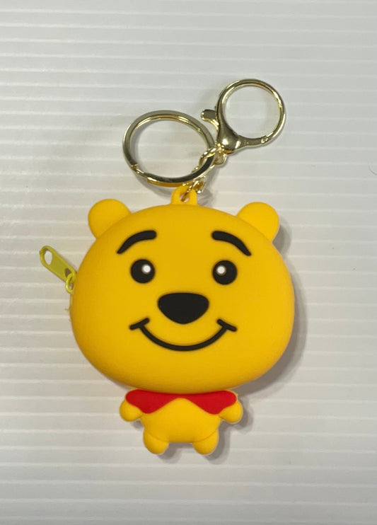 Silicone Coin Purse Keychain