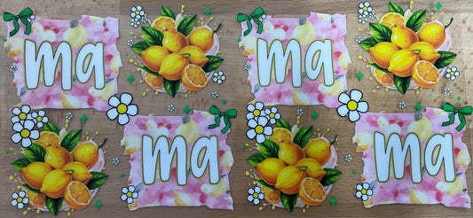 Mama - UV DTF Tumbler Wrap